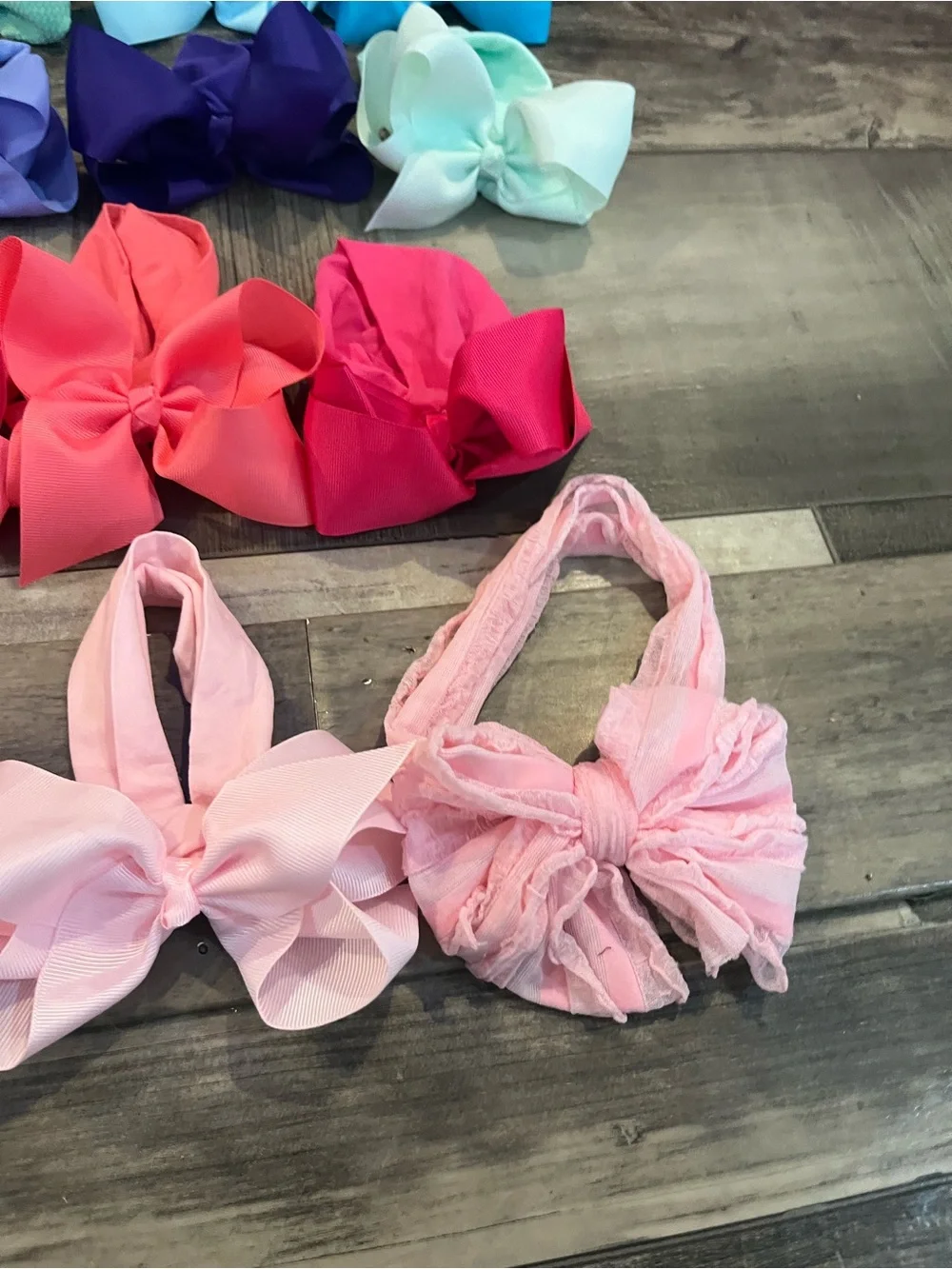 20 Lot of baby/Toddler Bows | Spring and Easter Colors